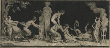 Bacchanal, The Game of Leap Frog (c. 1785)