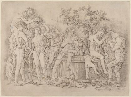 Bacchanal with a Wine Vat