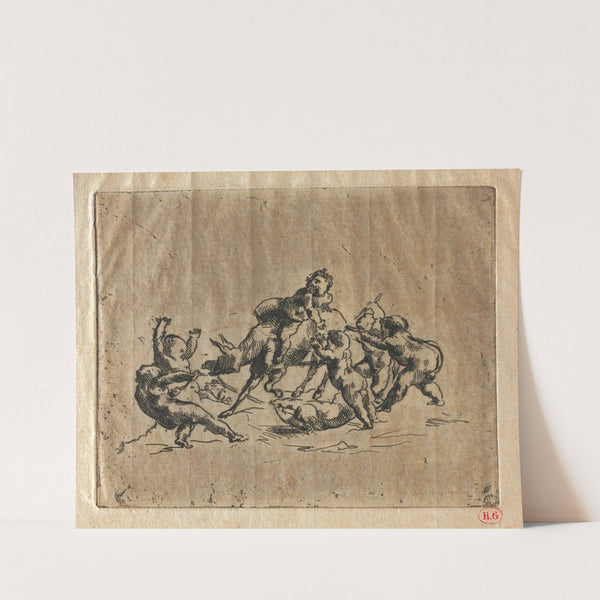 Bacchanal with Children and Donkey (c. 1860–70) by Jean-Baptiste Carpeaux