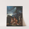 Bacchanal with putti by Giulio Carpioni