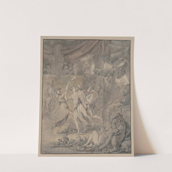 Bacchanale by Jean Michel Moreau the Younger