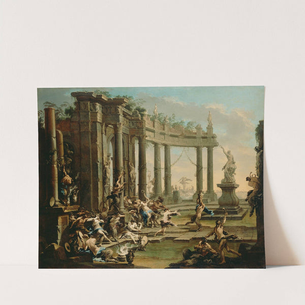 Bacchanale (About 1720–1730) by Alessandro Magnasco