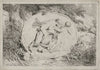 Bacchanales; Nymph Astride a Satyr (1763)