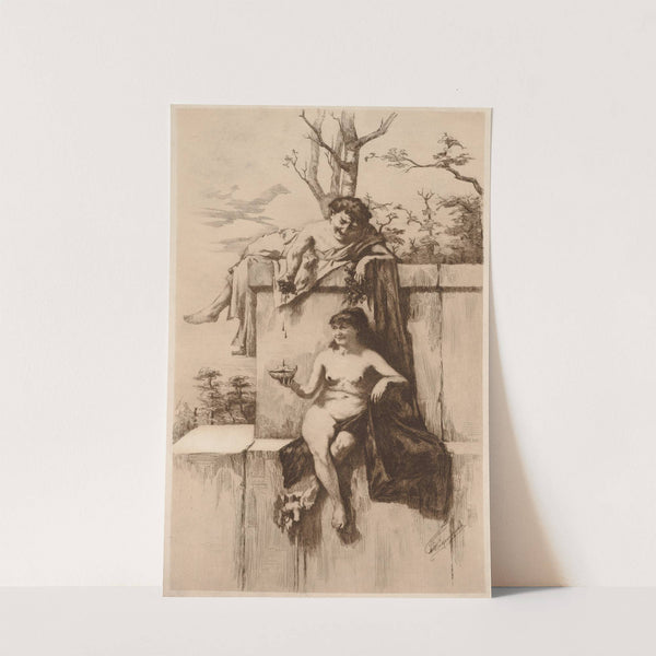 Bacchanalian (1884) by Herman Frederick Deigendesch