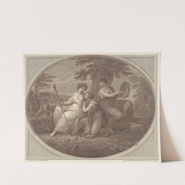 Bacchanalians (1786) by Angelica Kauffmann