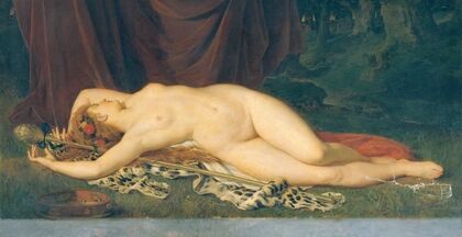 Bacchante Sleeping
