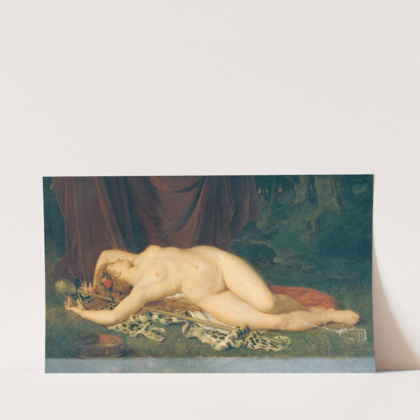 Bacchante Sleeping (1868) by Eugen Felix