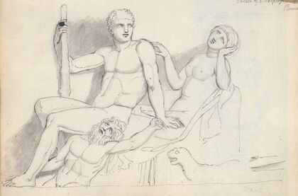Bacchic Scene, Palazzo Naro, Rome