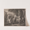 Bacchus amidst Solitary Rocks teaching the Nymphs to make Verses (1801) by Angelica Kauffmann