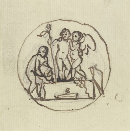 Bacchus at the winepress