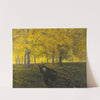 Bach im Herbstwald by Walter Stoitzner