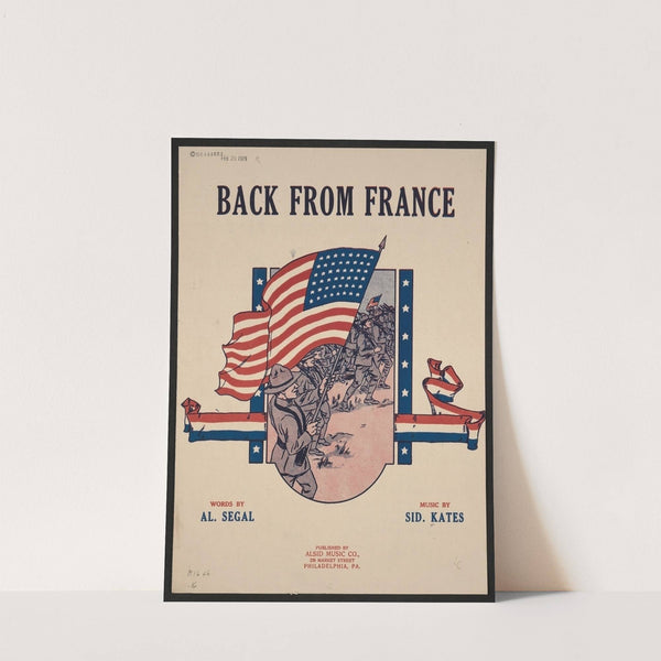 Back from France by Anonymous