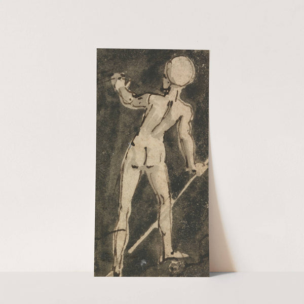 Back of Naked Figure by Thomas Stothard