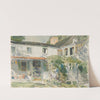 Back of the Old House (1916) by Childe Hassam