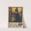 Back our girls over there United War Work Campaign (1918) by Clarence F. Underwood