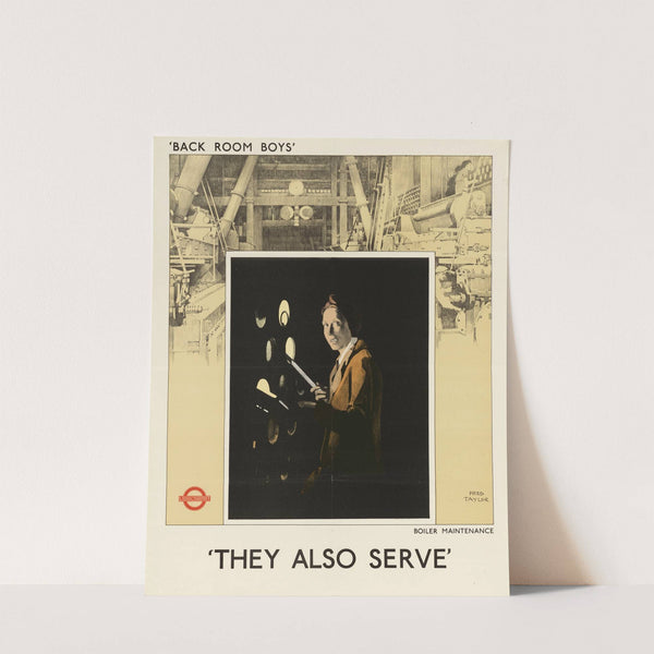Back Room Boys&#039; They Also Serve - Boiler Maintenance by Fred Taylor