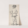 Back View of a Roman Servant Boy (1771–75) by François-André Vincent