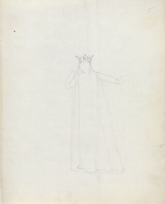 Back View of Mrs. Siddons
