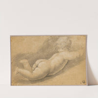 Back View of Putto by Circle of Petr Brandl