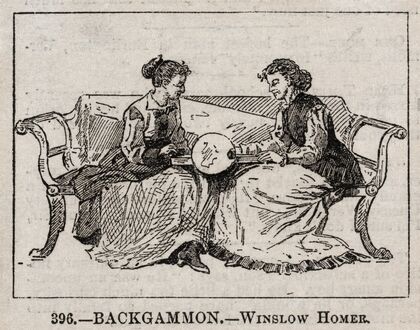 Backgammon (c. 1877)