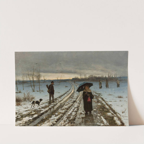 Bad omen (circa 1888) by Antoni Kozakiewicz