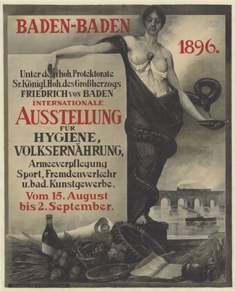 Baden-Baden 1896. Internationale Ausstellung für Hygiene Volksernahrung (1896)