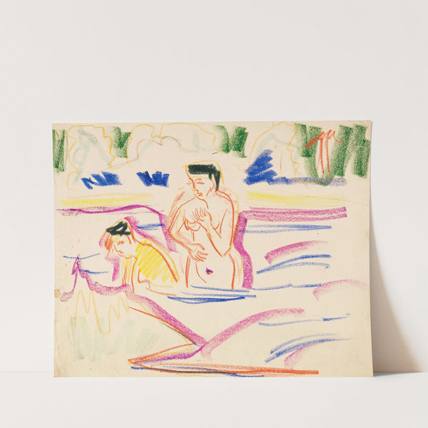 Badende Frauen (1909) by Ernst Ludwig Kirchner