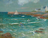 Baignade de mer à Lomener