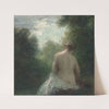Baigneuse assise de dos by Henri Fantin-Latour