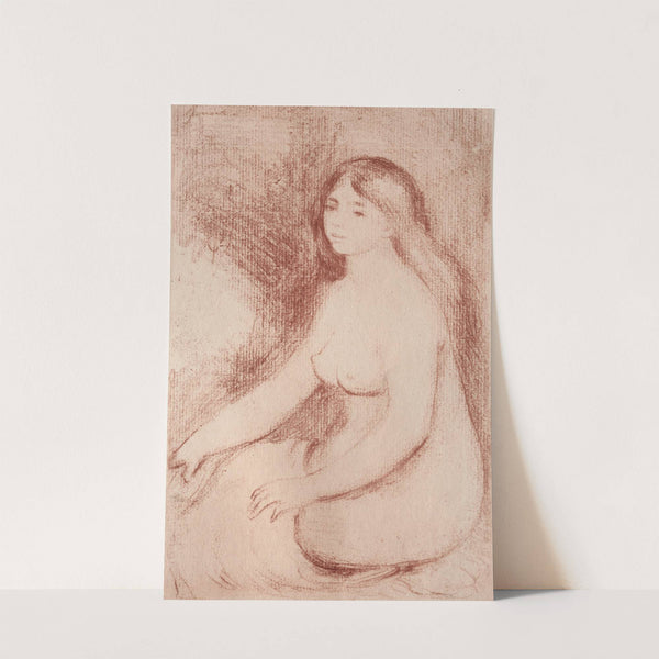 Baigneuse assise (c. 1905) by Pierre-Auguste Renoir