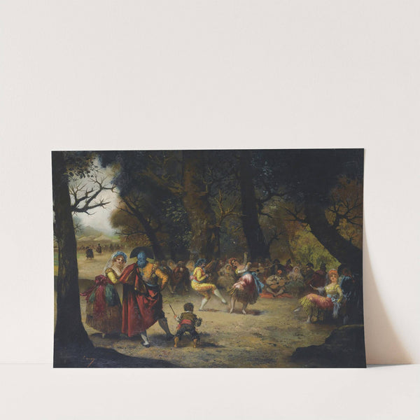 Baile En El Campo (The Country Dance) by Eugenio Lucas Villamil