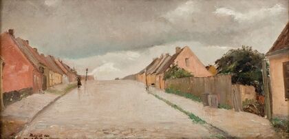 Bakkegade i Hillerød (1884)