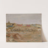 Baku – Muslim cemetery. From the journey to Turkestan (1912) by Jan Ciągliński