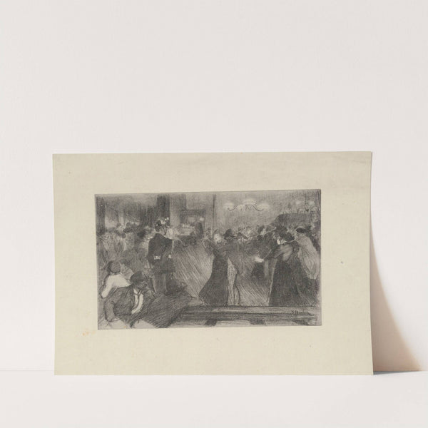 Bal de Barrière (1898) by Théophile Alexandre Steinlen