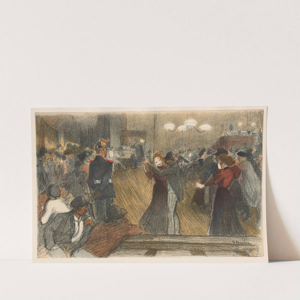 Bal de Barrière by Théophile Alexandre Steinlen