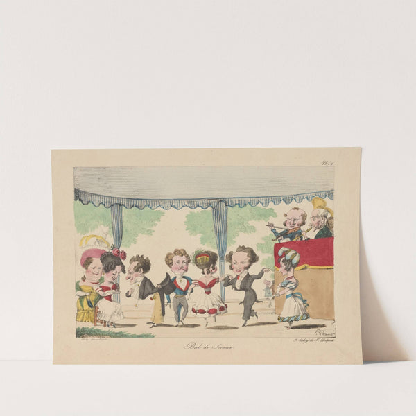 Bal de Sceaux (1830-1839) by Hippolyte Lecomte