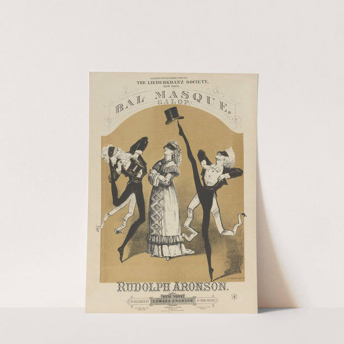 Bal masque, galop by R. Teller