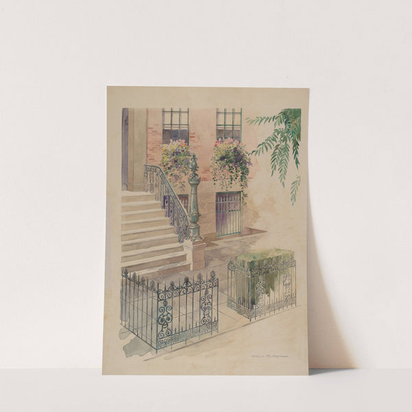 Balcony by Gilbert Sackerman