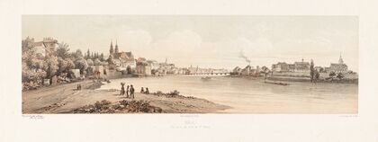 Bâle Vue prise du côté de St. Alban