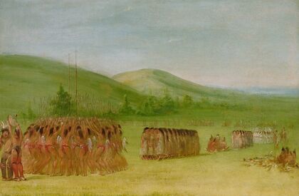 Ball-Play Dance, Choctaw (1834-1835)