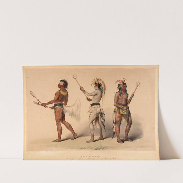 Ball Players by George Catlin
