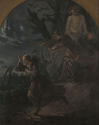 Ballad of the lilies, “Lady slays her wedded knight” (1856)