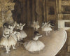 Ballet Rehearsal On Stage