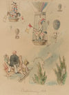 Ballooning. 1838. (1838)