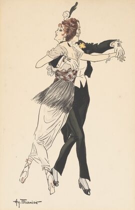 Ballroom dancers (1914)