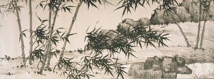 Bamboo under Spring Rain