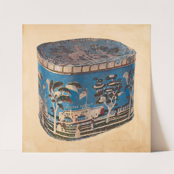 Bandbox with Cover by Gilbert Sackerman