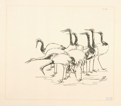 Bande de grues. (1866 - 1878)