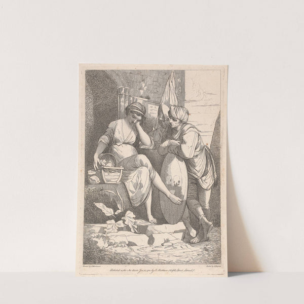 Banditti at market by John Hamilton Mortimer