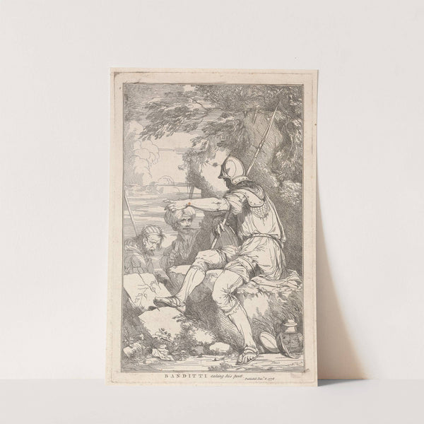 Banditti taking his post (1778) by John Hamilton Mortimer